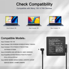 90W Laptop Charger for Asus Vivobook 15X 14X 16X 17X K1703Z M1703Q M1603Q D1603Q Y1603C Asus ExpertBook B1500 P2451F P751J Asus Q529Z Q524U Q534U UX533F UX480F Power Cord ADP-90LE B